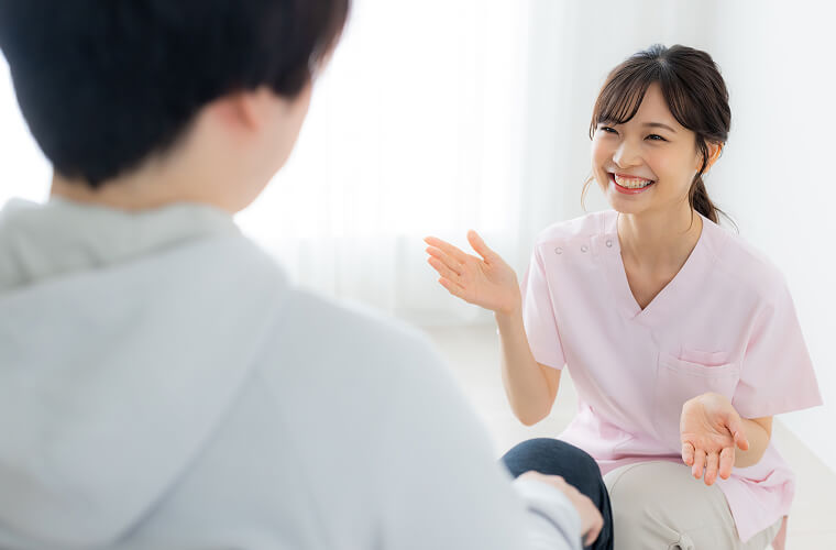 検査後の休憩・回復
